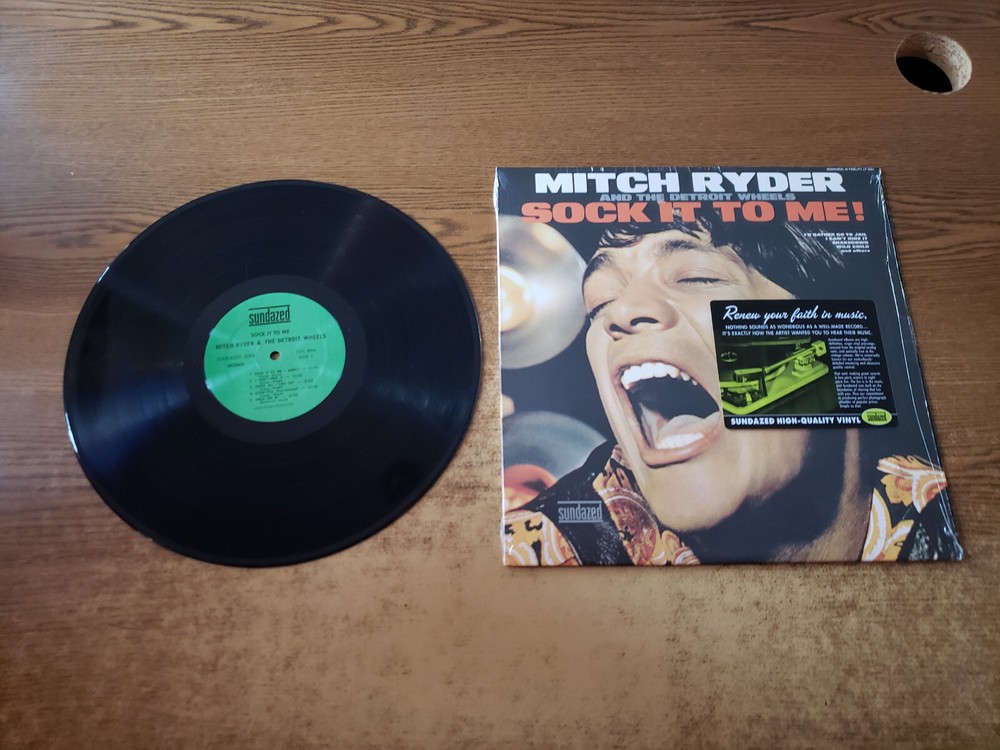2000’s MINT-EXC Mitch Ryder & The Detroit Wheels – Sock It To Me! 5084LP33