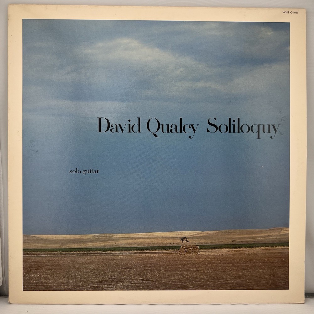 1980 David Qualey Soliloquy Contemporary Jazz Windham Hill Records Vinyl LP