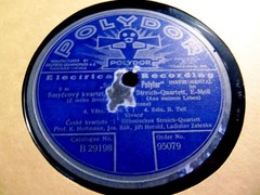 1928 JOSEF SUK Violin Bohemian CZECH STRING QUARTET Smetana FROM MY LIFE POLYDOR