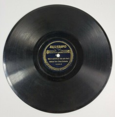 National Born Dance Orchestra Waltz Quadrille / Part 1 & 2 78rpm Bluebird V+/V+