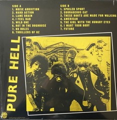Pure Hell – Noise Addiction LP – Classic Punk – Black Vinyl – SEALED NEW RECORD