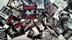 LOTS OF 8 DIE-HARD METAL STICKERS, 178 designs / 47 NEW designs (8/24/21 update)