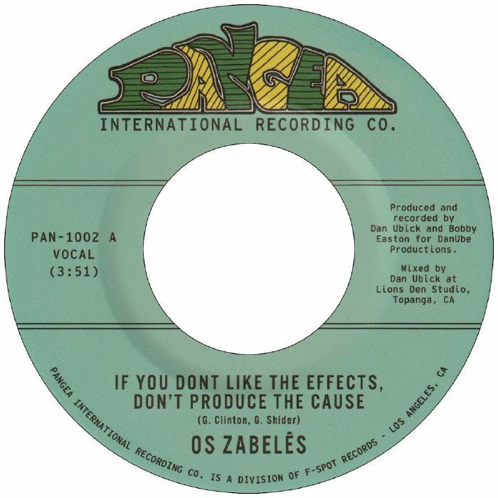 Os Zabeles If You Don’t Like the Effects, Don’t Produce the Cause (Vinyl)