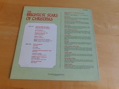VARIOUS: the brightest stars of christmas RCA 12″ LP 33 RPM