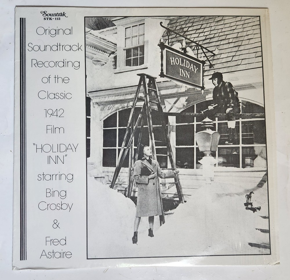 HOLIDAY INN LP BING CROSBY FRED ASTAIRE WHITE CHRISTMAS movie soundtrack EX
