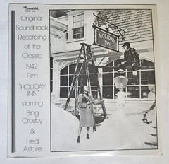 HOLIDAY INN LP BING CROSBY FRED ASTAIRE WHITE CHRISTMAS movie soundtrack EX