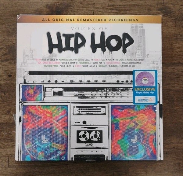 Voices Of Hip Hop Purple Marble Vinyl – Remastered 2021 – Lightly Damaged Sleeve