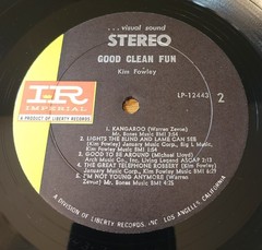Kim Fowley Good Clean Fun Imperial Records Psych Rock Vinyl LP