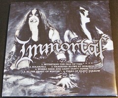 Immortal: At The Heart Of Winter LP Color Vinyl Record 2025 Slipcover EU NEW