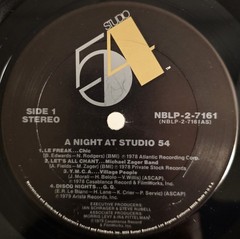 A Night At Studio 54 Vinyl 2xLP Record VG+ Chic Village People DISCO HITS