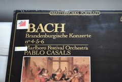Johann Sebastian Bach – Brandenburgische Konzerte Nos 4-5-6; vinyl LP N/M