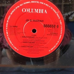 JD And Mariah Sweetheart 12″ Vinyl Single UK A1/B1 33 1/3 RPM Ex/Ex