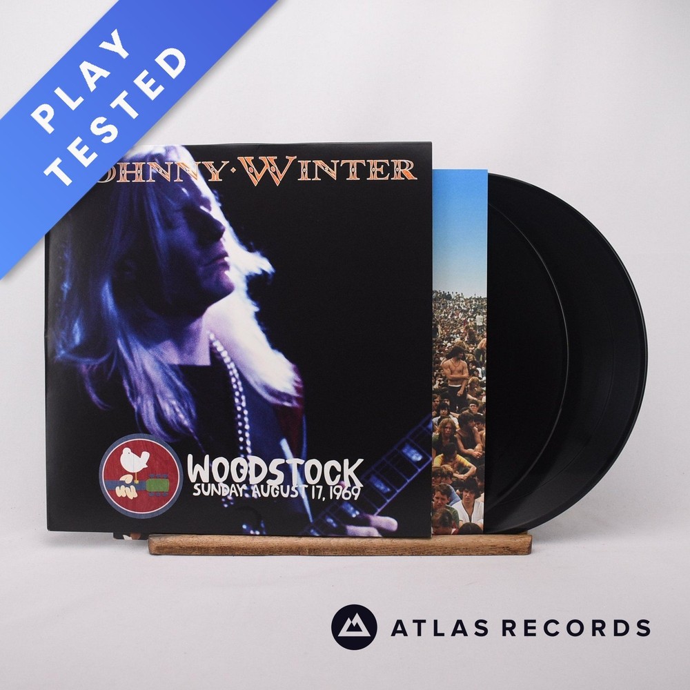 Johnny Winter The Woodstock Experience 180G Reissue 2 x LP Vinyl Record – NM/NM
