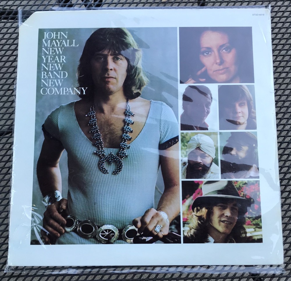 JOHN MAYALL – NEW YEAR, NEW BAND, NEW COMPANY LP 1975 (BLUE THUMB) BTSD-6019 VG+