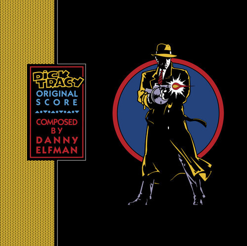 Danny Elfman – Dick Tracy (Original Score) [New Vinyl LP] Blue, Colored Vinyl, C