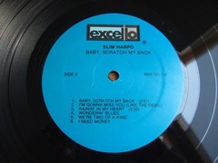 SLIM HARPO – BABY SCRATCH MY BACK – EXCELLO LP 8005 SO-1 OPENED SHRINK WRAP NM