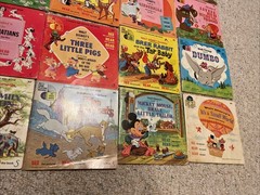 Lot of 20 Vintage SEE HEAR READ Walt Disney’s Books & Records 33 1/3 RPM