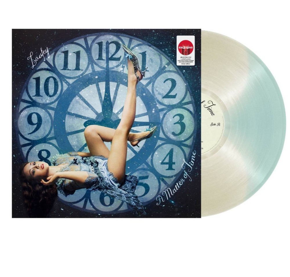 Laufey A Matter Of Time Glacial Blue Vinyl + Poster NEW 🚚✅