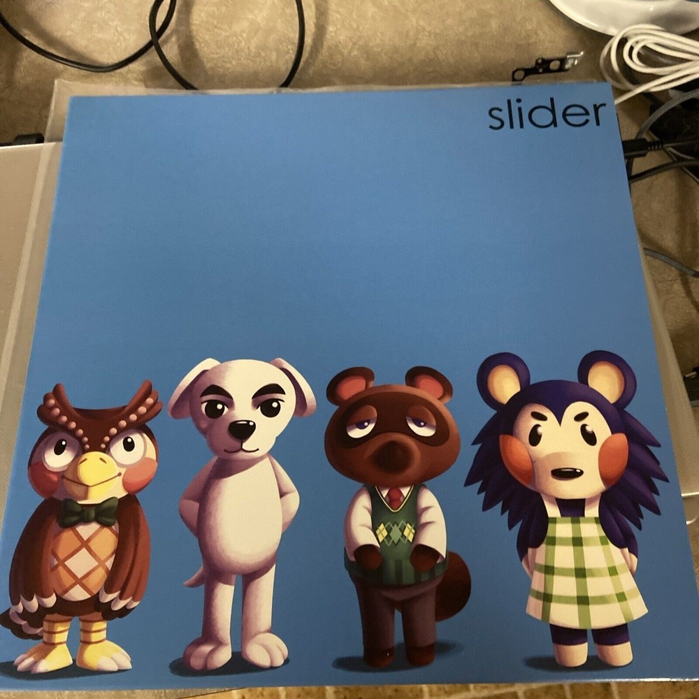 Animal Crossing Wild World Slider Vinyl Record Soundtrack VGM Soundtrack