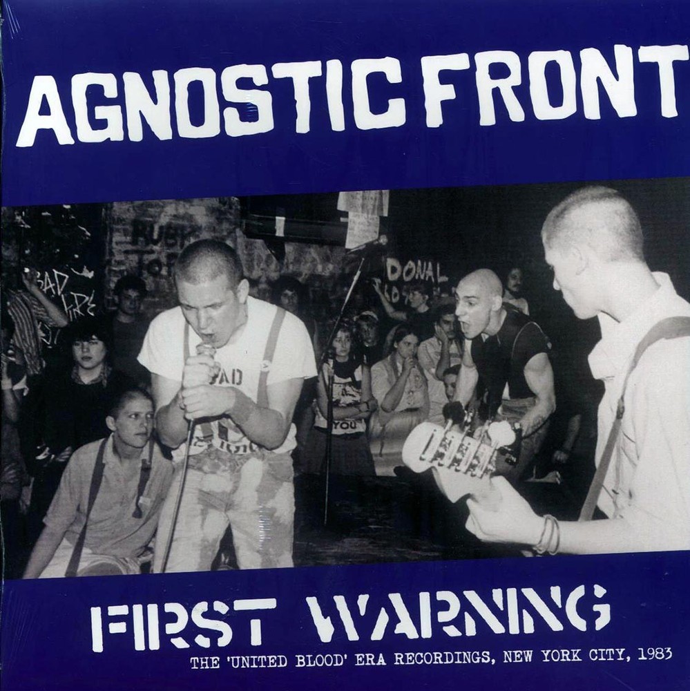 VINYL Agnostic Front – First Warning: The United Blood Era Recordings, New York