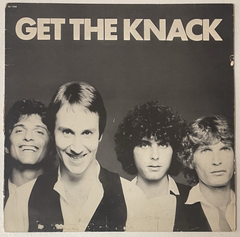 THE KNACK GET THE KNACK 12” Vinyl Lp 1979 Capitol Records SO11948