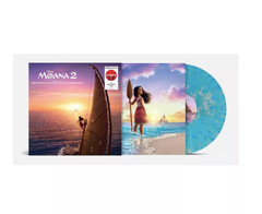 Various Artists – Moana 2 Soundtrack (Exclusive, Blue Splatter Vinyl LP) – USED