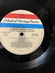 50 YEARS OF AMERICAN MOVIES DELUXE 3 LP BOX SET Collectors Set