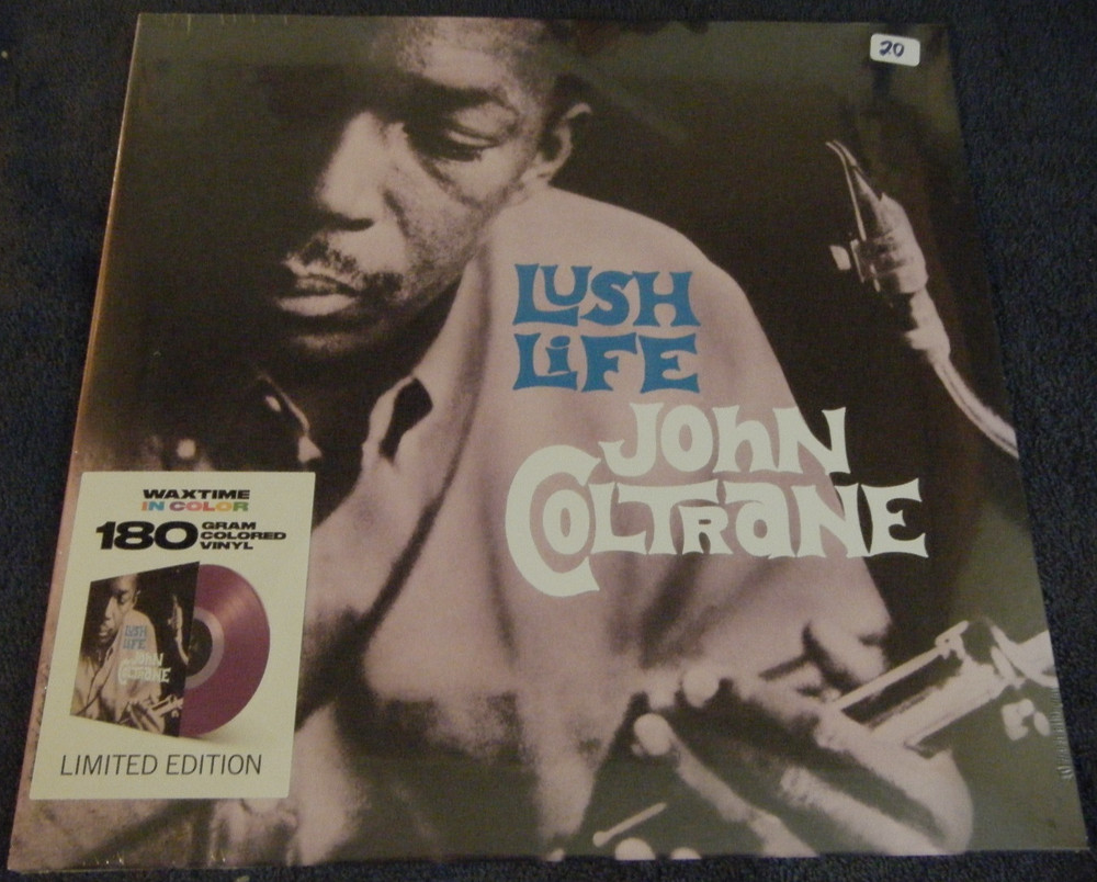 JOHN COLTRANE RECORD “LUSH LIFE” WAX TIME IN COLOR SEALED 2019 180GM PURPLE WAX!