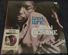 JOHN COLTRANE RECORD “LUSH LIFE” WAX TIME IN COLOR SEALED 2019 180GM PURPLE WAX!