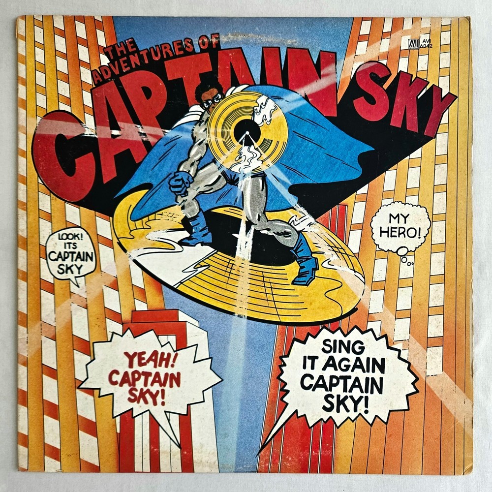 R&B / FUNK / SOUL – CAPTAIN SKY – THE ADVENTURES LP – AVI RECORDS OG PRESSING