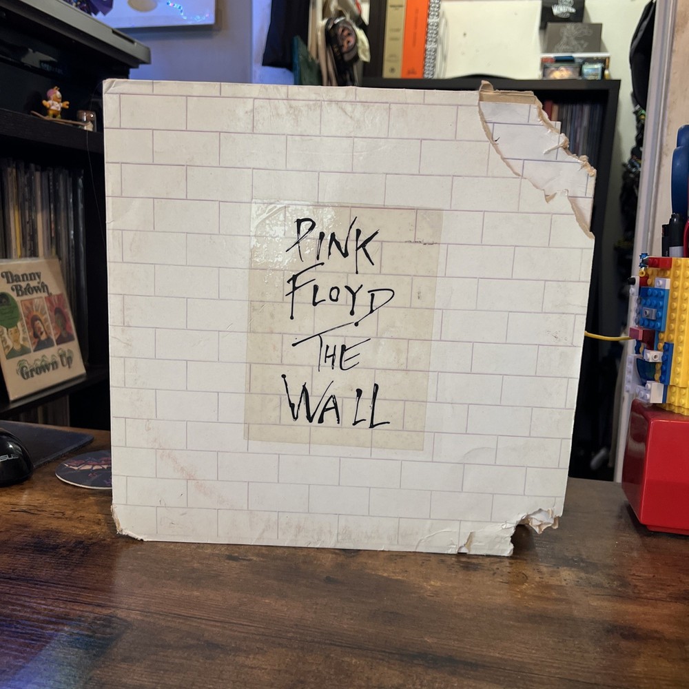 Pink Floyd – The Wall vinyl 2x lp 1979 record fair (F) sleeve disc see pics