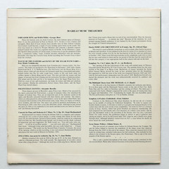 50 Great Music Treasures Famous Highlights From Operas, Symphonies, Ballet 2-LP