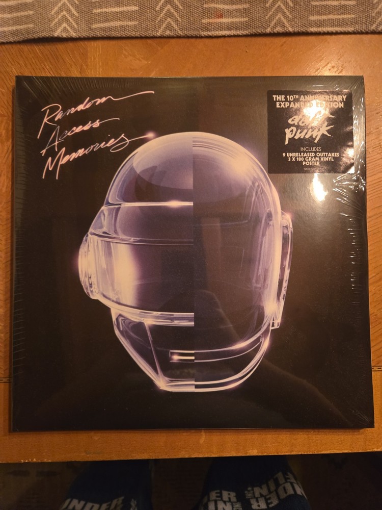 Daft Punk Random Access Memories 10th Anniversary Vinyl W/ Poster USA SEALED