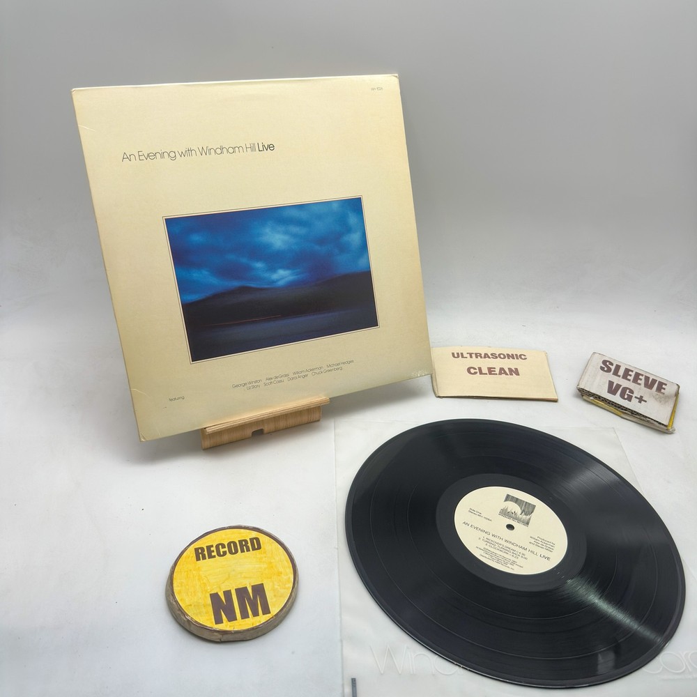 Various – An Evening With Windham Hill Live NM/VG+ 1983 Ultrasonic Clean Vinyl