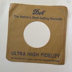 Vintage 45rpm Vinyl Paper Sleeves Lot Of 15
