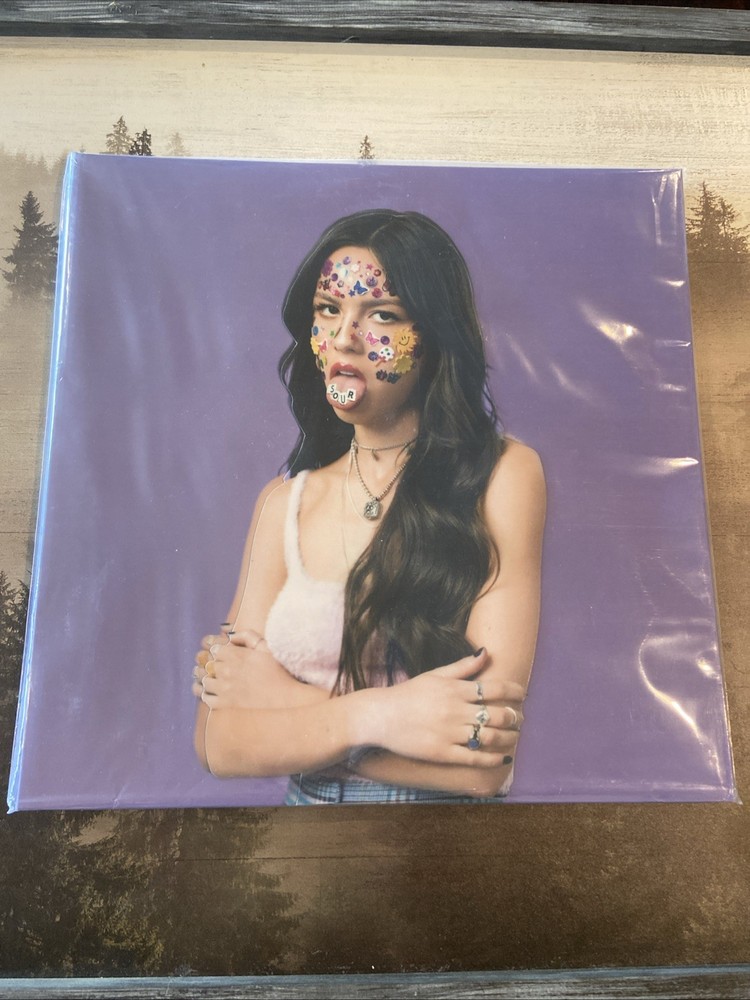Olivia Rodrigo Sour Vinyl Purple Marble IVC Club Edition #822/3000