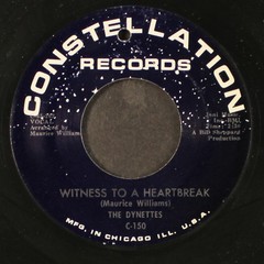 DYNETTES: new guy / witness to a heartbreak CONSTELLATION 7″ Single 45 RPM