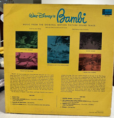 WALT DISNEY’S – Bambi – Vinyl LP 1963 Disneyland DQ-1203 Yellow Label MONO