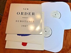 NEW ORDER Substance 1987 QWEST RECORDS DMM PRESS 2 LP emboss cover joy division!