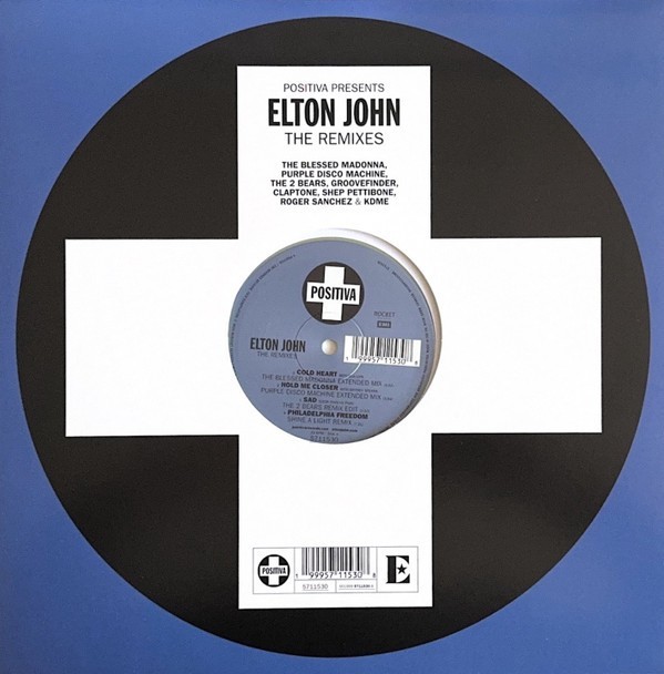 Positiva Presents: Elton John (The Remixes) Glow in the Dark Vinyl New SEALED