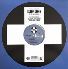 Positiva Presents: Elton John (The Remixes) Glow in the Dark Vinyl New SEALED