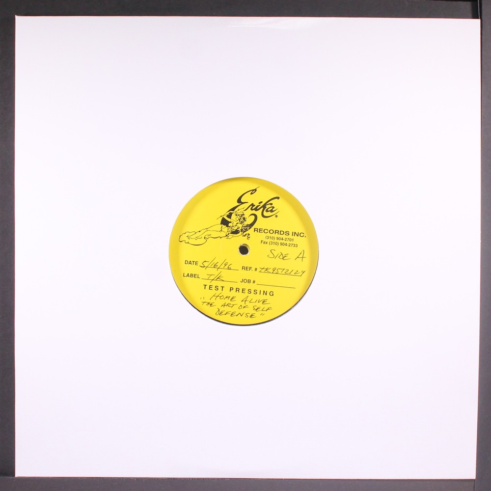 VARIOUS: home alive: the art of self defense TIM KERR / ERIKA 12″ 2x LP 33 RPM