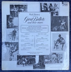 WALT DISNEY GREAT BALLETS AND THEIR STORIES DISNEYLAND LP Vinyl ST-3932 SEALED