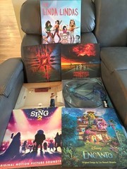 Vinyl Record Lot-Stranger Things, Bieber, Harry Styles, Encanto, Sing 2, +