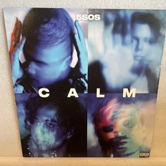 5SOS CALM Interscope 12″ Blue Colored Vinyl LP Record 33 RPM Rock