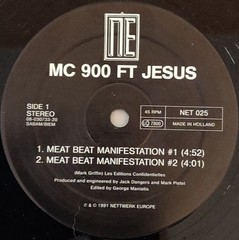 MC 900 Ft Jesus – Killer Inside Me (12″) (Near Mint (NM or M-)) – Nettwerk Europ