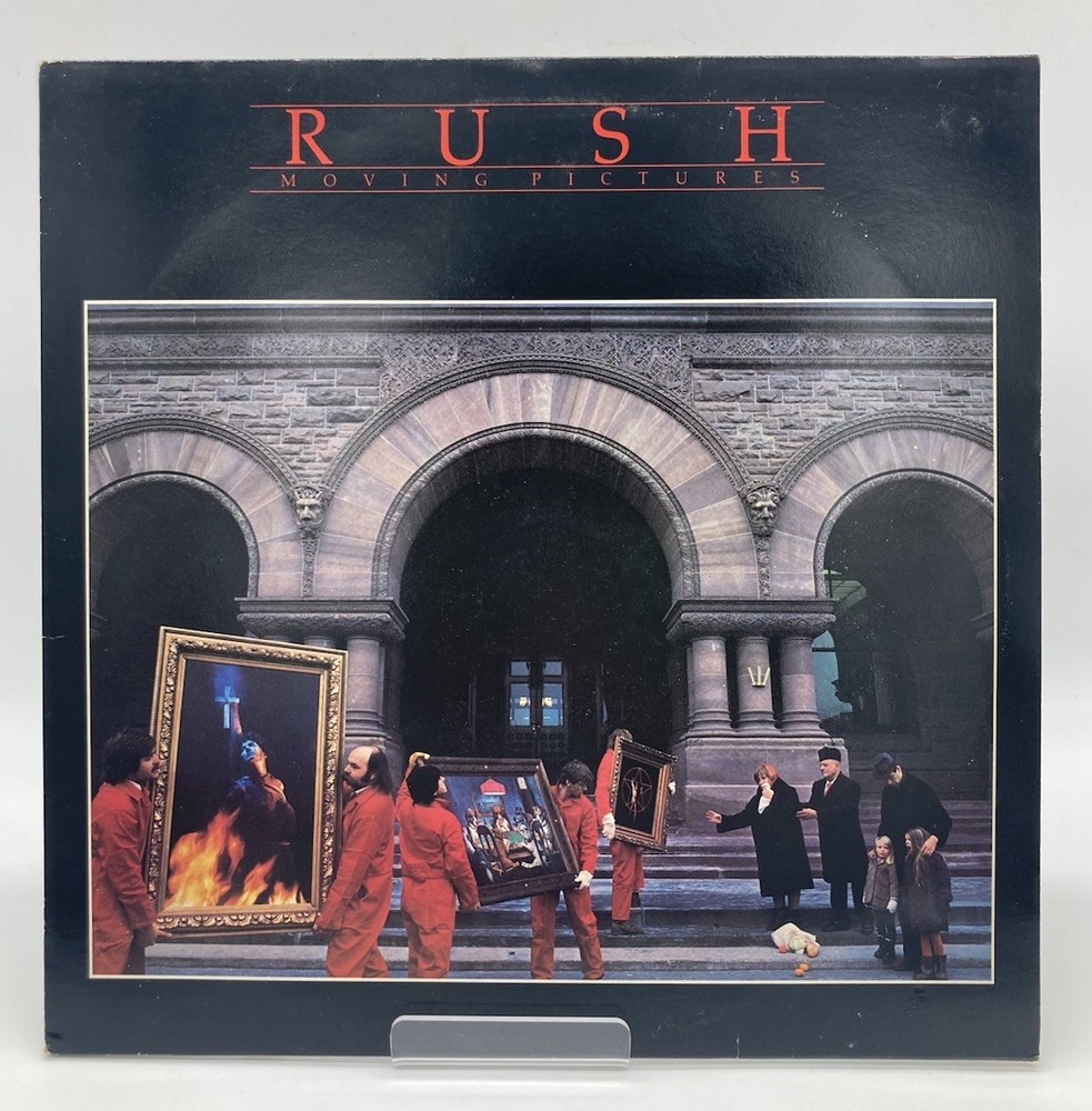 Rush Moving Pictures Vinyl LP 1981 Mercury Records RL Masterdisk PRC SRM-1-4013