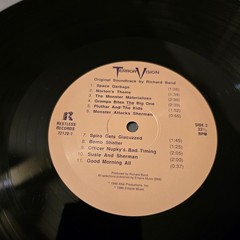 TerrorVision Original Soundtrack LP Vinyl 1986 Richard Band Restless 72120-1
