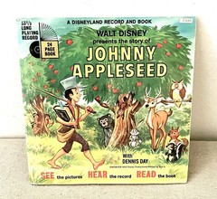 Lot of 7 Vintage Childrens Book and Record Sets 1970s Disney Little Golden