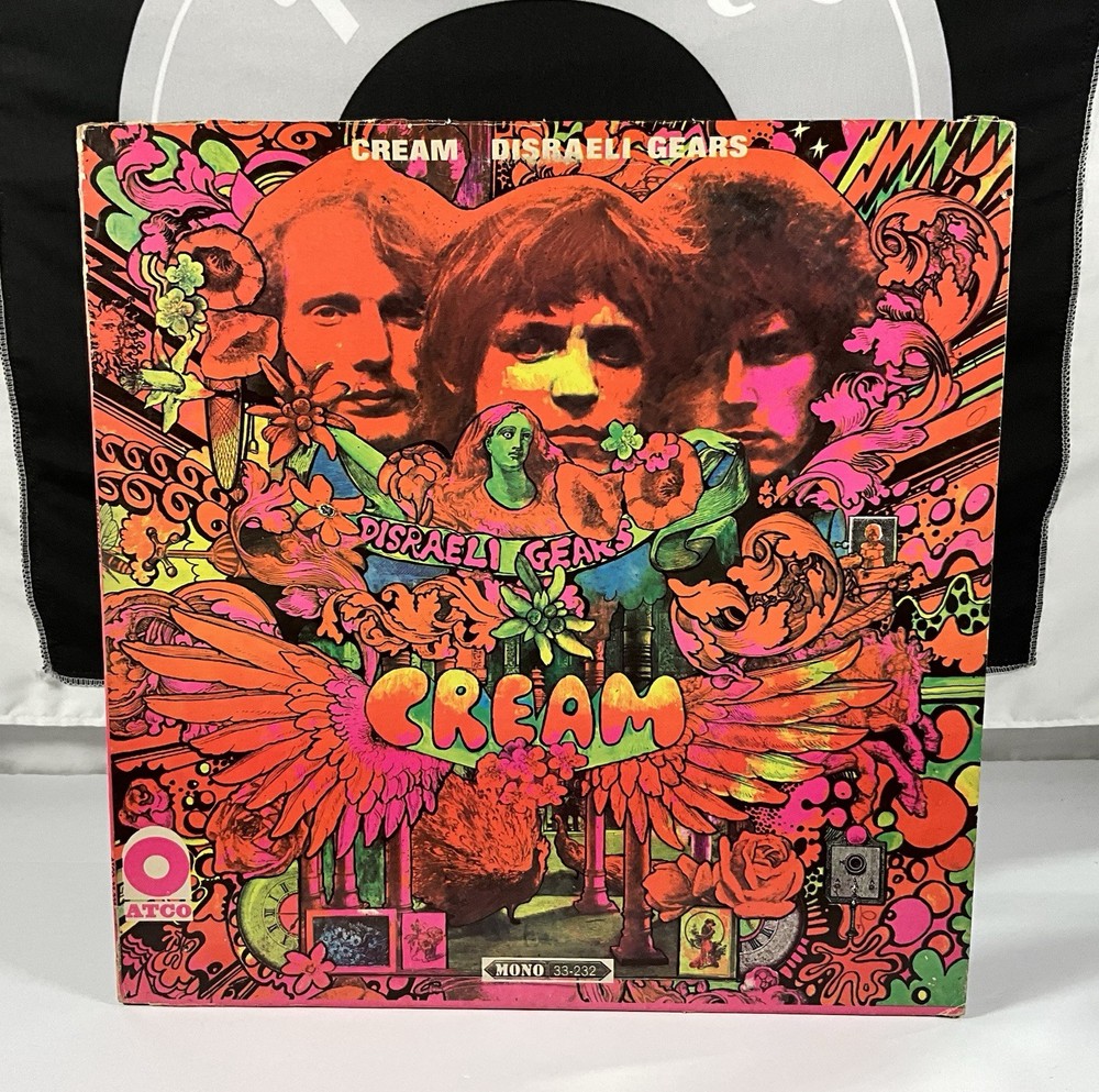Cream LP “Disraeli Gears” Atco 33-232 ~ Original ~ Mono